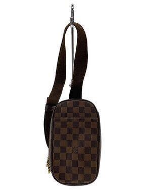 Louis Vuitton Waist Bag Leather Brown